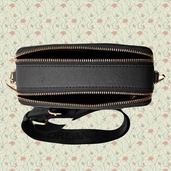 Valentino Orlandi Black Camera Bag NWT - Picture 4 of 5